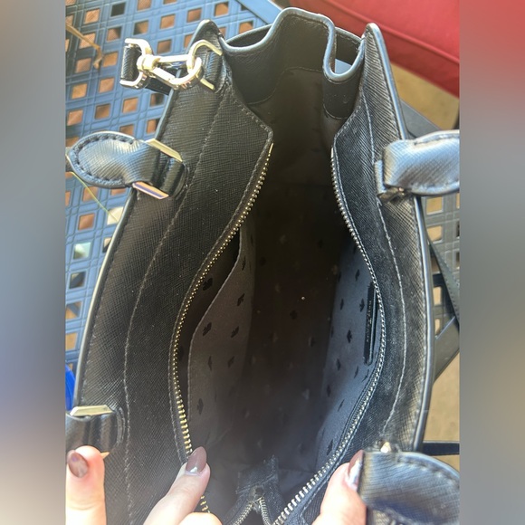 Kate Spade Black Leather Purse - Picture 3 of 7